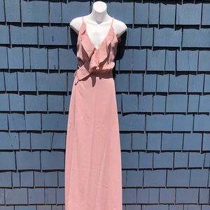 WAYE long ruffle dress